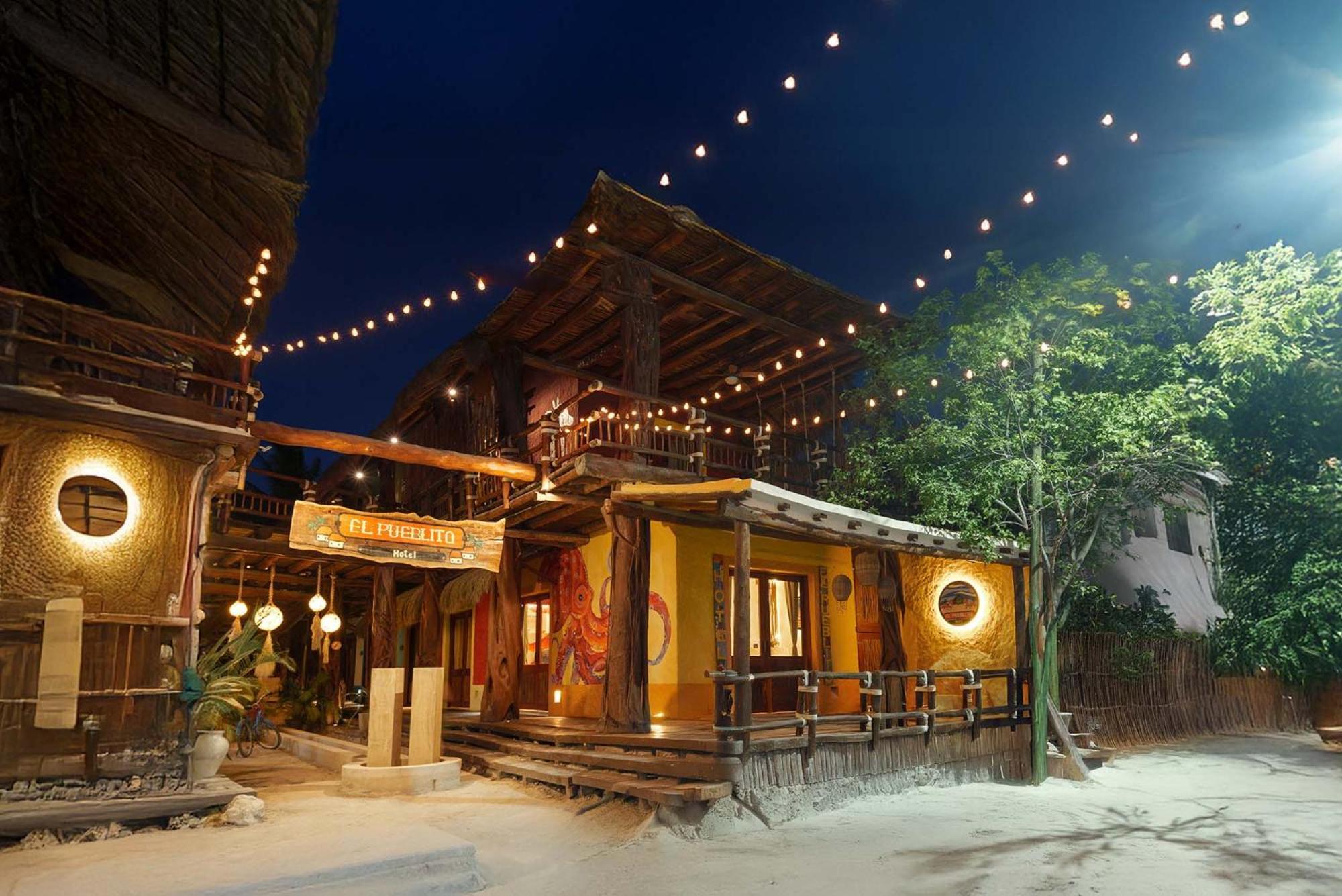 Exe El Pueblito Hotell Isla Holbox Exteriör bild