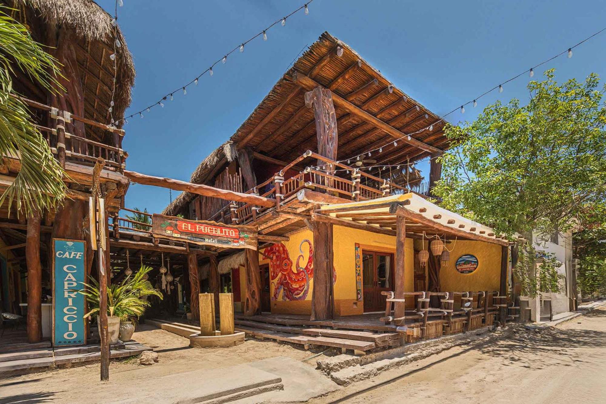 Exe El Pueblito Hotell Isla Holbox Exteriör bild